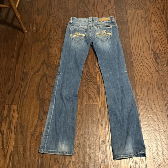 Seven size 26 bootcut jeans super cute cut runs a tad small vintage look - Picture 4 of 9
